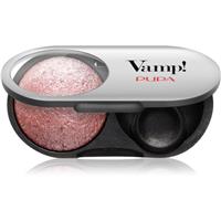 PUPA Milano Vamp! Radiant Baked Eyeshadow long-lasting shimmer eyeshadow shade 105 Eden Rose - WET & DRY 1 g
