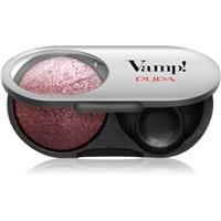 PUPA Milano Vamp! Radiant Baked Eyeshadow long-lasting shimmer eyeshadow shade 104 - Deep Plum 1 g