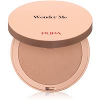 PUPA Milano Wonder Me Bronzer compact bronzing powder for flawless skin shade 001 - Light Neutral 7.5 g