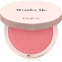 PUPA Milano Wonder Me Natural Effect Blush compact blush for a natural look shade 002 Hug Me - Glow 4 g