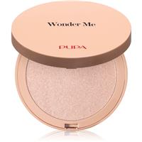 PUPA Milano Wonder Me Glow professional highlight pressed powder shade 101 - Rose Gold 7.5 g