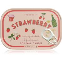 Paddywax Bistro Tin Strawberry scented candle in a tin 127 g
