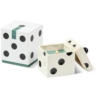 Paddywax Lucky Dice Misted Lime scented candle ceramics 283 g