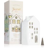 Paddywax Ceramic Village Teakwood Tobacco gift set I.