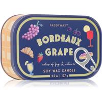 Paddywax Bistro Bordeaux Grape scented candle 127 g