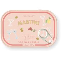Paddywax Bistro Tin Martini scented candle in a tin 127 g