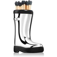 Paddywax Cowboy Boot Match Holder matches Chrome Metallic 25 pc