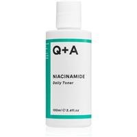 Q+A Niacinamide facial toner to treat skin imperfections 100 ml