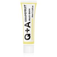 Q+A Grapefruit multi-purpose balm for lips 15 ml