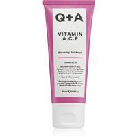 Q+A Vitamin A. C. E rejuvenating gel mask with vitamins A, C, E 75 ml
