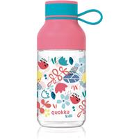 Quokka Ice Kids bottle with loop Flowers 430 ml