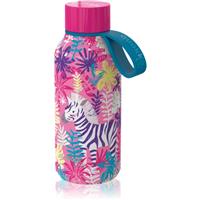 Quokka Solid Kids thermo bottle with loop Zebras 330 ml
