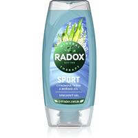 Radox Sport Mint & Sea Salt energising shower gel for women 225 ml