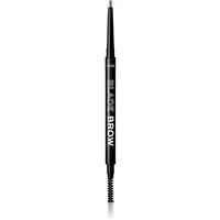 Revolution Relove Blade Brow eyebrow pencil with brush shade Brown 0,1 g