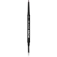 Revolution Relove Blade Brow eyebrow pencil with brush shade Dark Brown 0,1 g