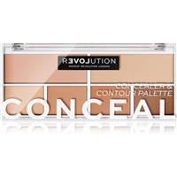 Revolution Relove Conceal Me concealer palette shade Light 2,8 g