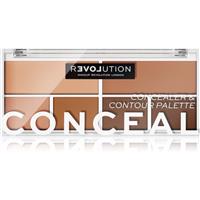 Revolution Relove Conceal Me concealer palette shade Medium 2,8 g