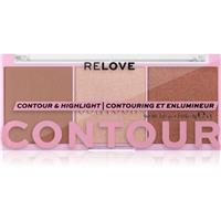 Revolution Relove Colour Play Contour Trio Palette contouring palette shade Baked Sugar 6 g