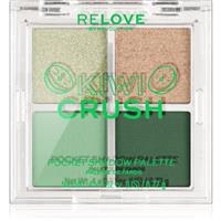 Revolution Relove Pocket Palette eyeshadow palette shade Kiwi Crush 4x0.72 g