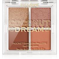 Revolution Relove Pocket Palette eyeshadow palette shade Coconut Dream 4x0.72 g