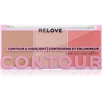 Revolution Relove Colour Play Contour Trio Palette contouring palette shade Sugar 6 g