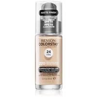 Revlon Cosmetics ColorStay long-lasting mattifying foundation for oily and combination skin shade 220 Natural Beige 30 ml