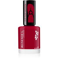 Rimmel 60 Seconds Flip Flop nail polish shade 312 Be Red-y 8 ml