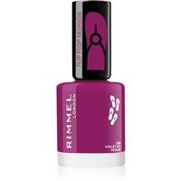 Rimmel 60 Seconds Flip Flop nail polish shade 336 Violet en Vogue 8 ml