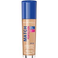 Rimmel Match Perfection liquid foundation SPF 20 shade 303 True Nude 30 ml