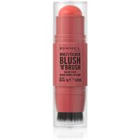 Rimmel Multi-Tasker Blush'N'brush blusher stick with a brush shade 250 Coral Dust 8 g