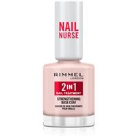 Rimmel Nail Nurse 2-in-1 base coat nail polish with firming effect 12 ml