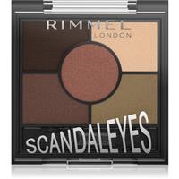 Rimmel ScandalEyes eyeshadow palette shade 002 Brixton Brown 3.8 g