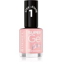 Rimmel Super Gel By Kate gel nail polish without UV/LED sealing shade 021 New Romantic 12 ml