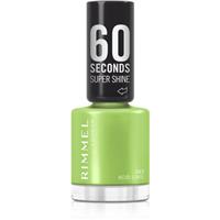 Rimmel 60 Seconds Super Shine nail polish shade 107 Acid Lime 8 ml