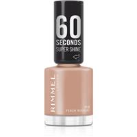 Rimmel 60 Seconds Super Shine nail polish shade 110 Peach Nougat 8 ml