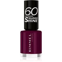 Rimmel 60 Seconds Super Shine nail polish shade 712 Berry Pop 8 ml