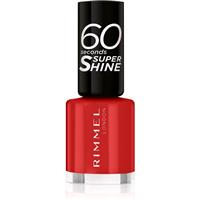 Rimmel 60 Seconds Super Shine nail polish shade 430 Coralicious 8 ml