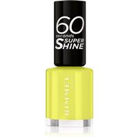 Rimmel 60 Seconds Super Shine nail polish shade 155 Beach Breeze Please 8 ml