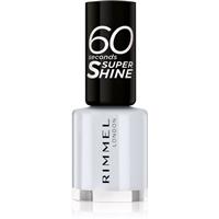 Rimmel 60 Seconds Super Shine nail polish shade 703 White Hot Love 8 ml