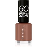 Rimmel 60 Seconds Super Shine nail polish shade 101 Taupe Throwback 8 ml
