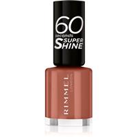 Rimmel 60 Seconds Super Shine nail polish shade 130 Caramel Candy 8 ml