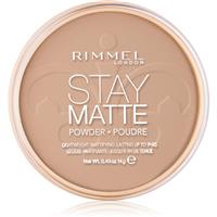 Rimmel Stay Matte powder shade 010 Warm Honey 14 g