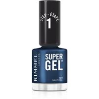 Rimmel Super Gel gel nail polish without UV/LED sealing shade 104 Nautical 12 ml