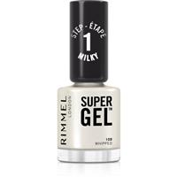 Rimmel Super Gel gel nail polish without UV/LED sealing shade 109 Whipped 12 ml