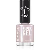 Rimmel Super Gel gel nail polish without UV/LED sealing shade 107 Glazed Out 12 ml