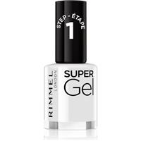 Rimmel Super Gel gel nail polish without UV/LED sealing shade 001 Basic B 12 ml