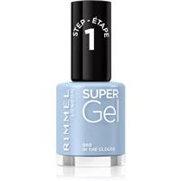 Rimmel Super Gel gel nail polish without UV/LED sealing shade 060 In The Clouds 12 ml