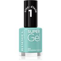 Rimmel Super Gel gel nail polish without UV/LED sealing shade 093 Peppermint Promise 12 ml