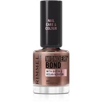 Rimmel Wonder'Bond nail polish shade 007 Cappuccino 12 ml