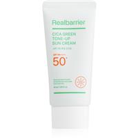 Real Barrier Cica Green Tone-Up Sun Cream intensive soothing and protecting cream SPF 50+ 50 ml